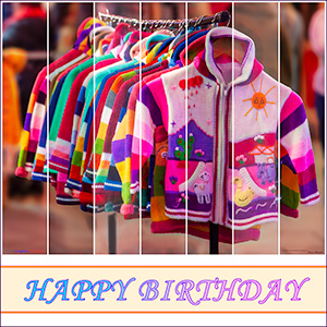 A BIRTHDAY e-CARD - CARDIGANS OF STYLE