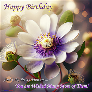 A BIRTHDAY e-CARD "IT'S A PASSION FRUIT THING"