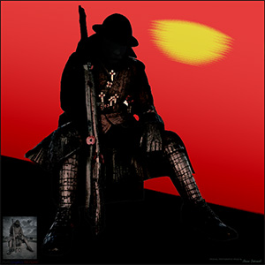 A "Blank" e-Card - with Fine Art Photographic Image - TOMMY