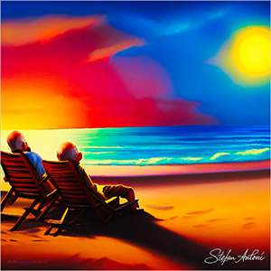 A BLANK e-CARD "YOUNG AGAIN"