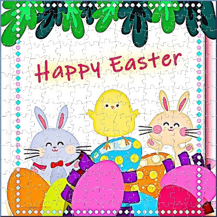 BUY NOW! BUMPIKINS & TUMPYTOES SHARE SOME EASTER MAGIC! - Play in Browser Digital Jigsaw