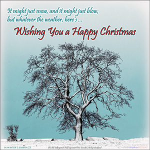 A Fine Art CHRISTMAS e-Card - IN WINTER'S EMBRACE