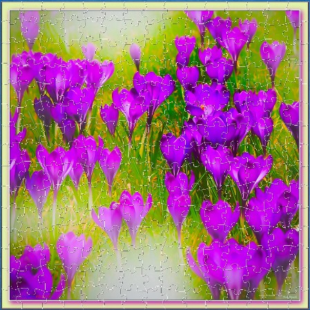 BUY NOW! THE CROCUS IN SONG - web-playable jigsaw