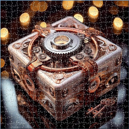 BUY NOW! - THE METALMASTER'S STEAMPUNK TOOLBOX - Downloadable Digital Jigsaw