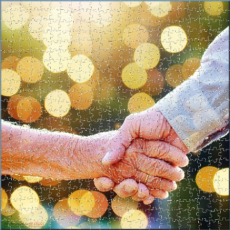 BUY NOW! HANDS AND HEARTS - Digital Jigsaw - Own it Forever