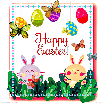 BUY NOW! BUMPIKINS & TUMPYTOES SHARE SOME EASTER MAGIC! - EASTER eCARD