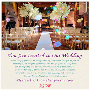 A Wedding Invitation