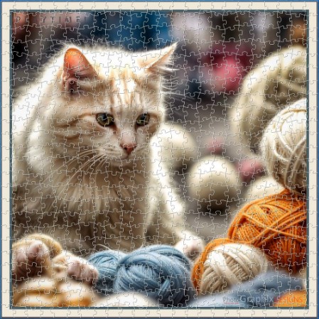 BUY NOW! KITTY'S PLAYTIME Digital Jigsaw - Own it Forever