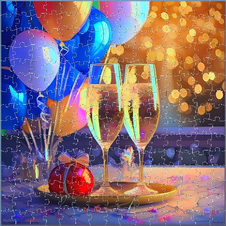 BUY NOW! LET THE CELEBRATIONS BEGIN - web-playable jigsaw