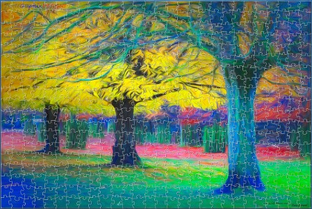 BUY NOW! A PALETTE OF AUTUMN COLOURS - Digital Jigsaw - Own it Forever