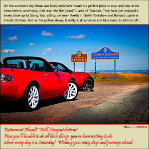 A RETIREMENT e-CARD - HEART OF THE HONDA VALKYRIE