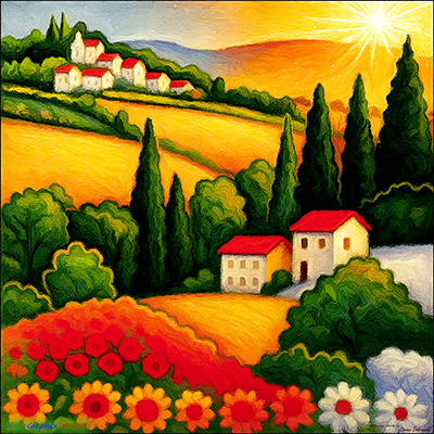 BUY NOW! TUSCANY - FINE ART PRINT