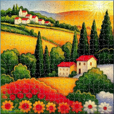 BUY NOW! TUSCANY Digital Jigsaw - Own it Forever